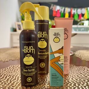 Sun Bum Hair & Face Product Lot